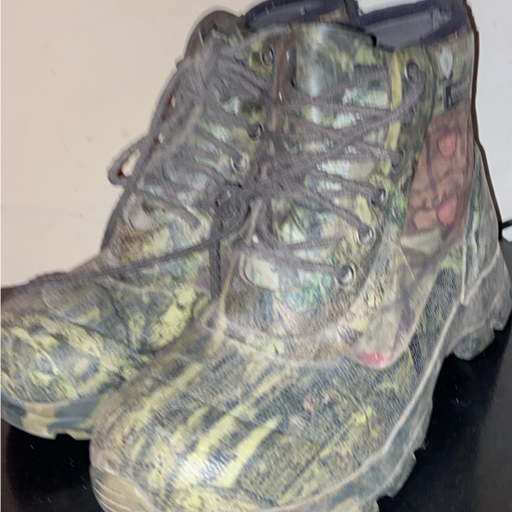 Bogs Green Camouflage Men's Boots